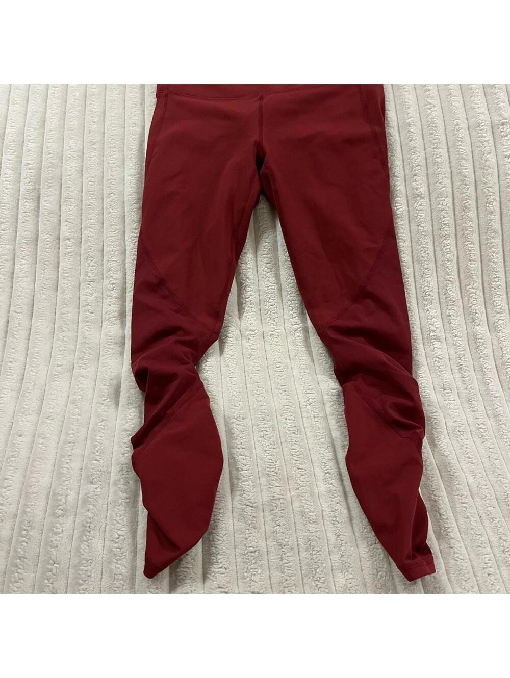 Fabletics PureLuxe Red Leggings Women’s Size XS
